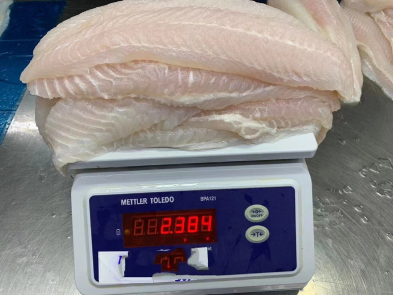 去皮精修巴沙鱼柳，规格7-8-9成，20斤4包