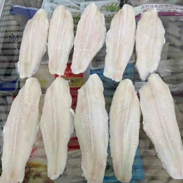 去皮精修巴沙鱼柳，规格7-8-9成，20斤4包