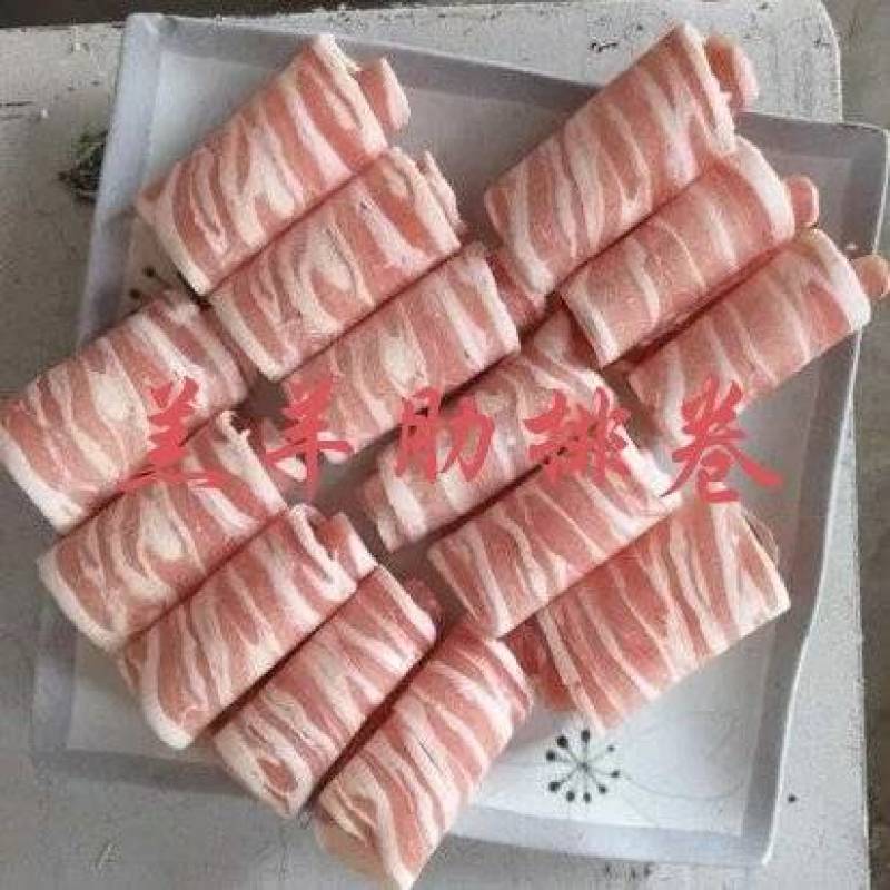 【羔羊肋排卷】当地草地羊的去骨肋排！也叫羊腹肉！支持发样