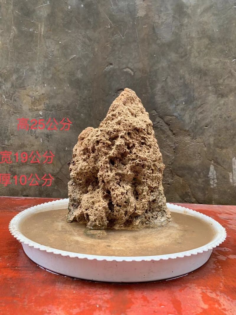 天然上水石吸水石盆景石假山奇石