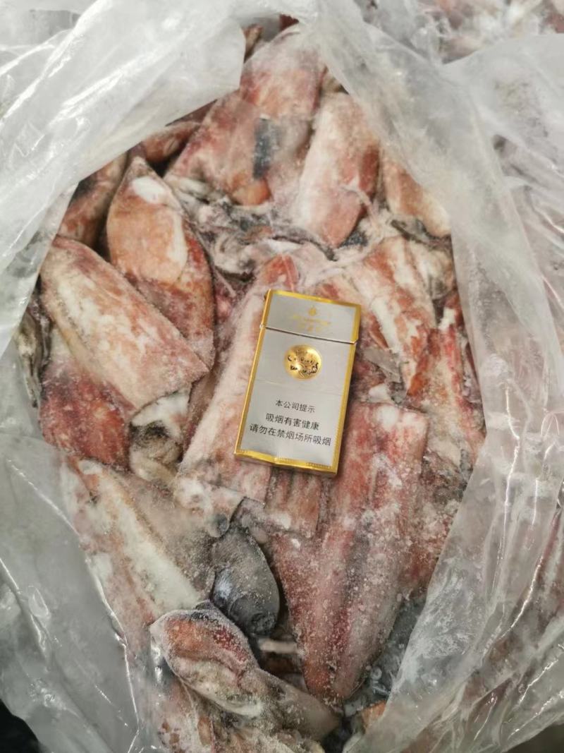 红鱿鱼肉质鲜美细腻口感佳货量有限先到先得欢迎选