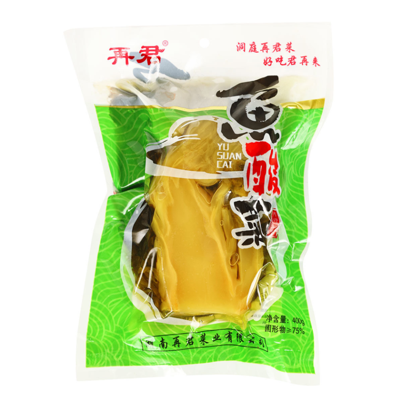 【泡菜】400克袋装鱼酸菜下饭菜厂厂直供