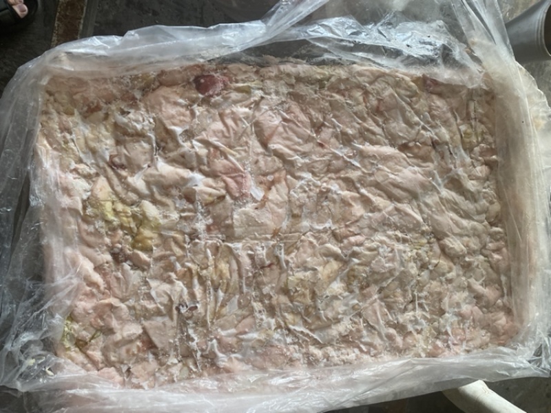 鸭板油炼油原料