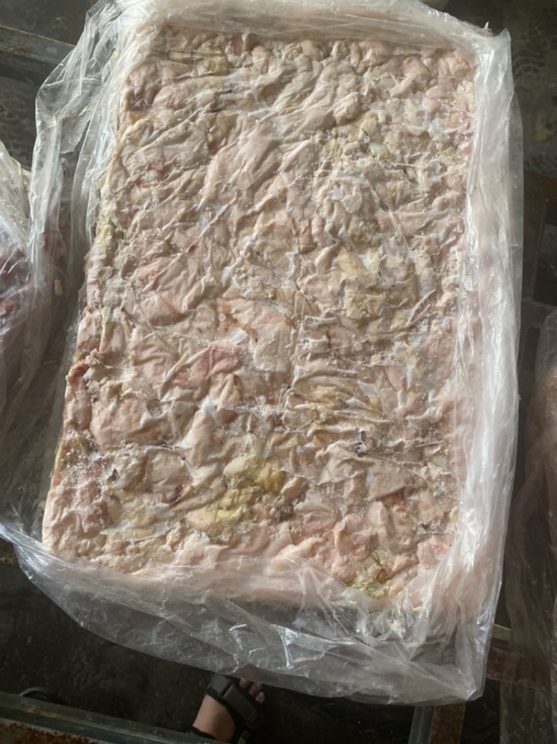 鸭板油炼油原料