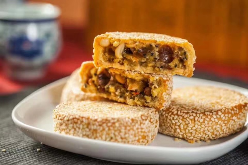 伍仁麻饼