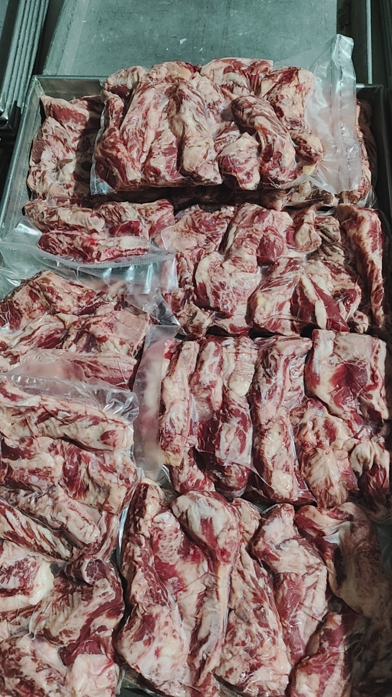 安格斯牛肋条！肥瘦相间！质没价优，可视频看货，量大从优
