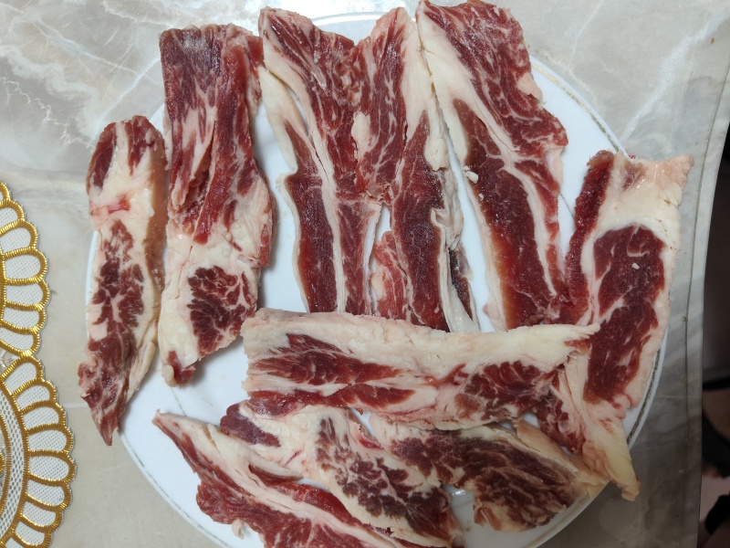 安格斯牛肋条！肥瘦相间！质没价优，可视频看货，量大从优