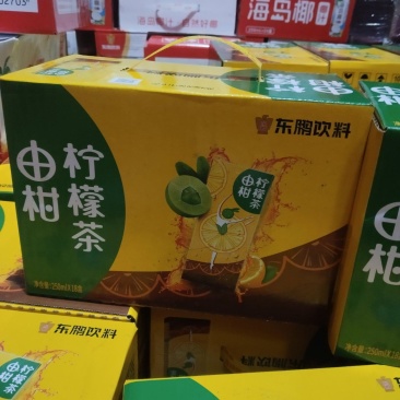 东鹏柠檬茶250ML×18盒，长期供应，全网发货中