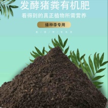 有机肥猪粪腐熟发酵瓜果蔬菜通用肥料改善土壤不烧根