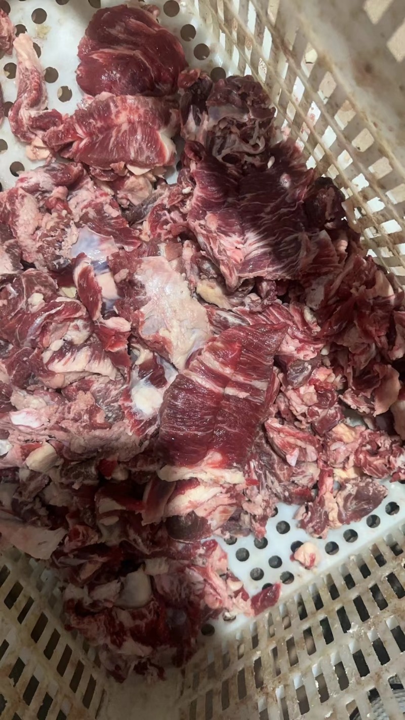 纯干原切牛碎肉！厂家直发，量大优惠，可以视频看货，欢迎新