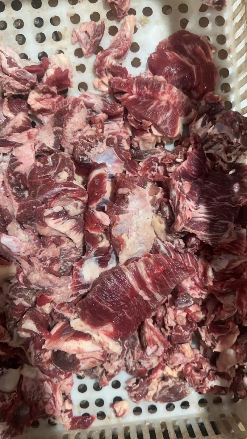 纯干原切牛碎肉！厂家直发，量大优惠，可以视频看货，欢迎新