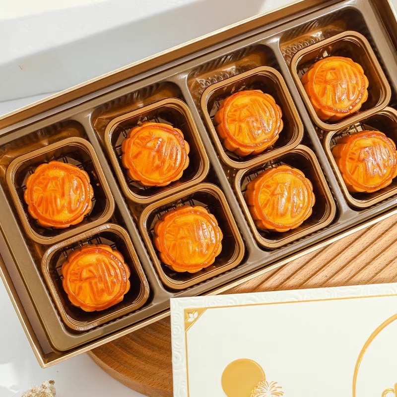 奶黄流心月饼批发可定制