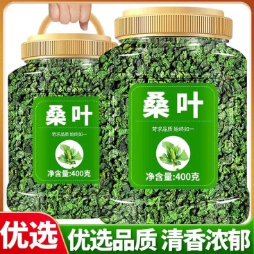 包邮桑叶茶霜后优选桑叶茶新鲜罐装散装天然野生秋霜后桑叶茶