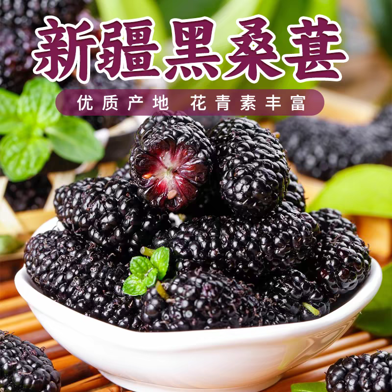 黑桑椹干/新疆黑桑椹干/自家种植/一件代发/大宗批发