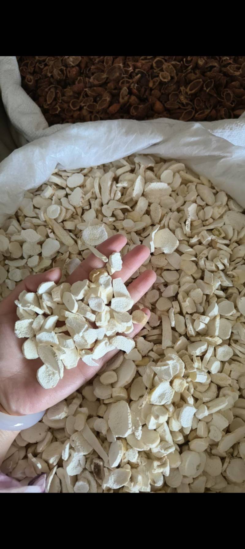 山药鲜切片祥泰药材栈中药材批发零售实物拍摄量多从优