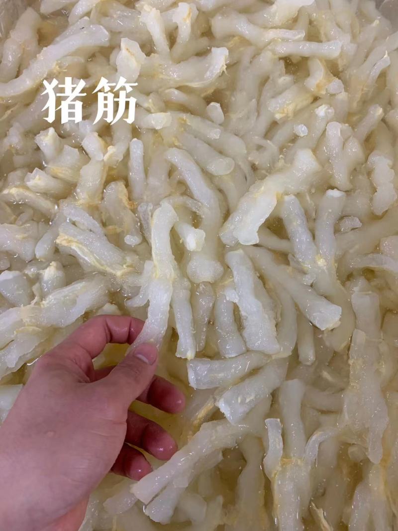 猪蹄筋耐煮品种齐全，量大价格可谈，也可对接一件代发