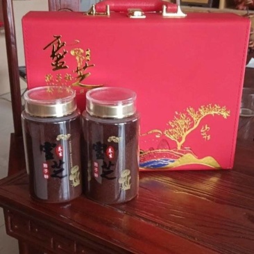 《灵芝孢子粉》自家种植/自然晾晒加工/欢迎采购