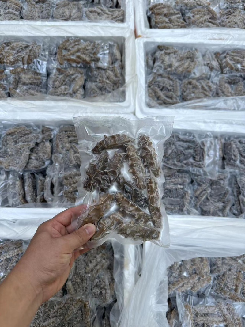 国产小刺参，品相漂亮，可贴牌可定制加工，全国对接