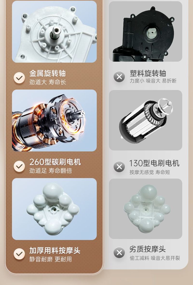 包邮颈椎按摩器颈部腰部脖颈肩家用揉捏电动仪全身按摩床垫