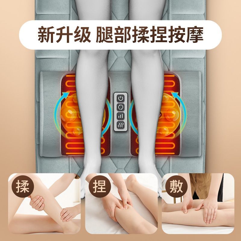 包邮颈椎按摩器颈部腰部脖颈肩家用揉捏电动仪全身按摩床垫
