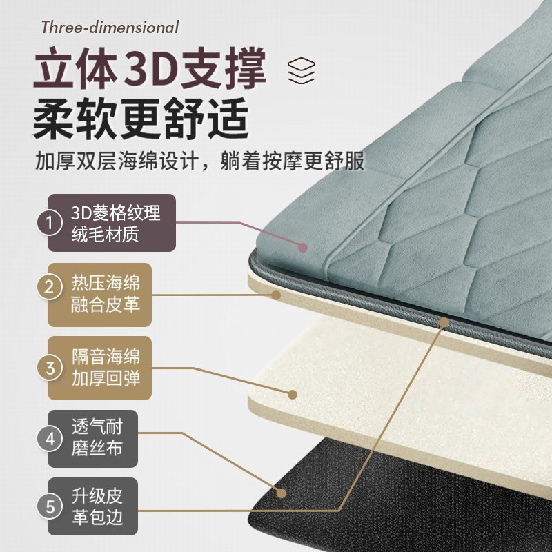 包邮颈椎按摩器颈部腰部脖颈肩家用揉捏电动仪全身按摩床垫