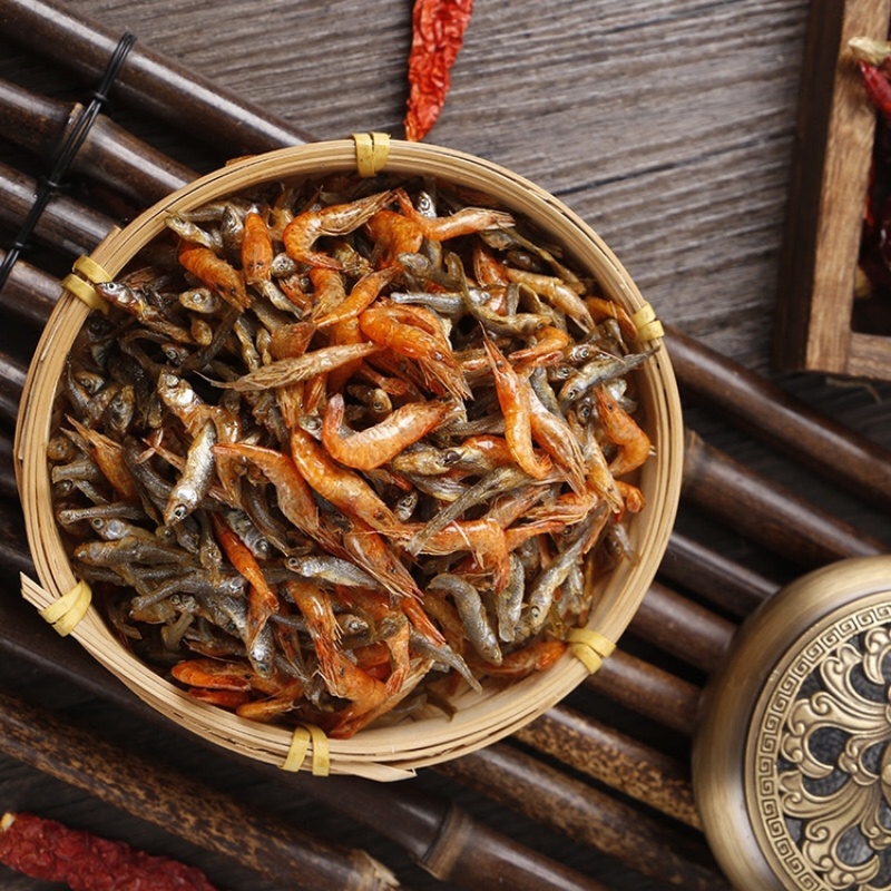 湖南特色混合小鱼小虾，可以件代发，48小时内工厂直发