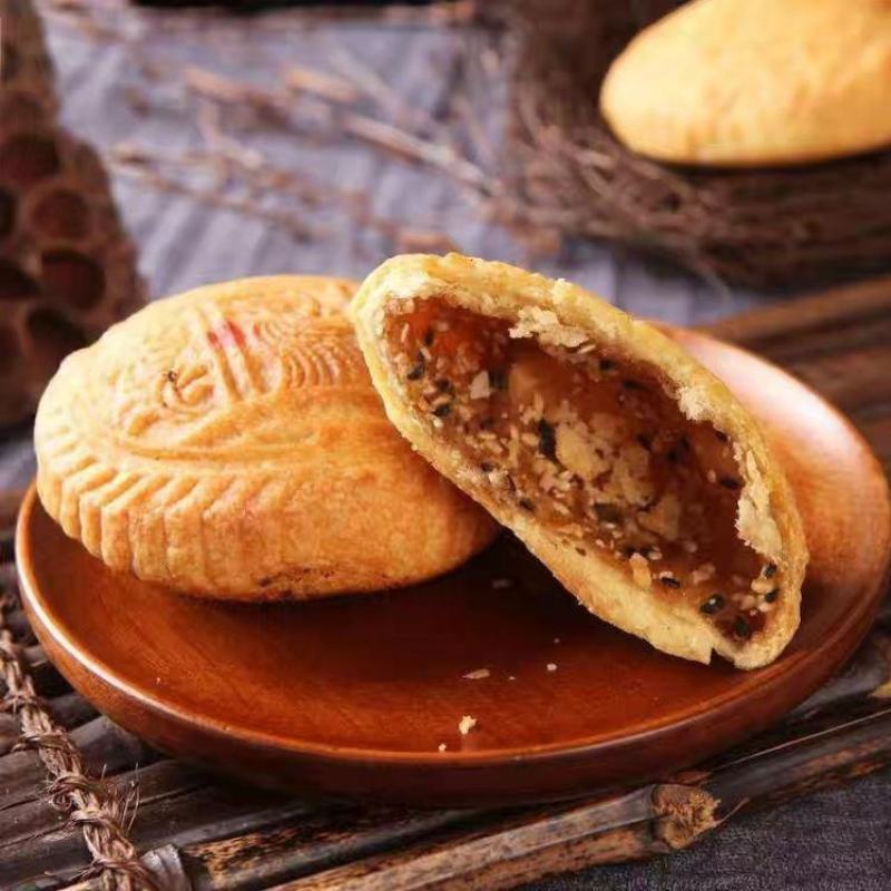 山西特产空心月饼
