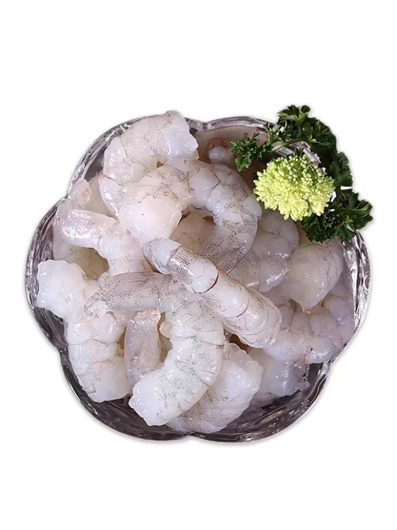 新鲜青虾仁手剥去虾线速冻虾肉冷冻海鲜