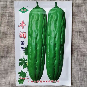 丰润苦瓜种子中熟肉厚瘤条粗直瓜条整齐耐热抗病