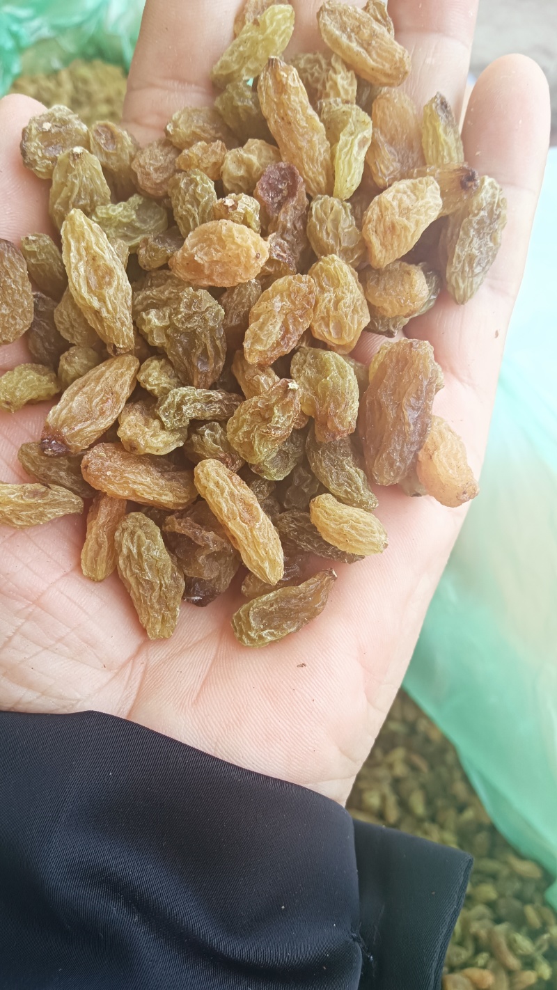 吐鲁番绿宝石葡萄干绿葡萄干.麻子葡萄干无核电商快销