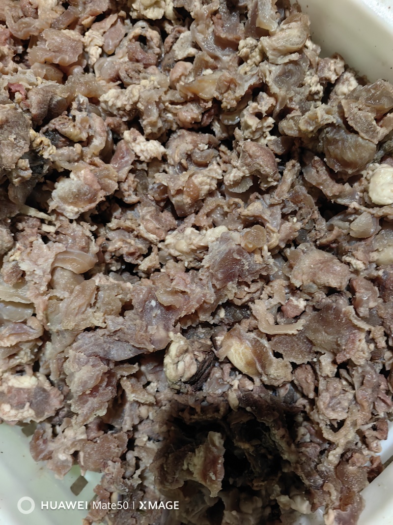 熟牛筋头巴脑无油无水7成熟河北沧州献县厂家直销熟牛蹄筋