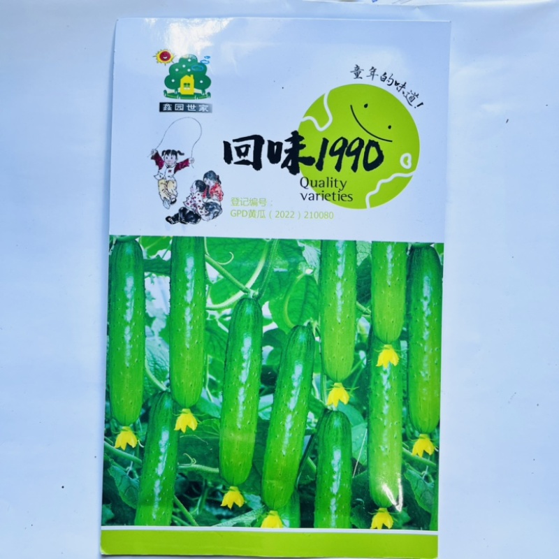 回味1990种子强磁水黄瓜品种口感水果型