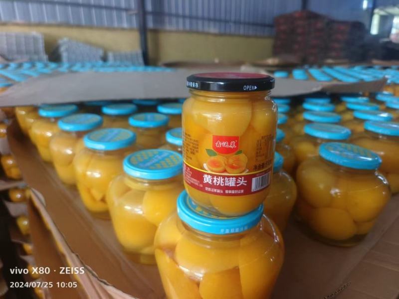 黄桃罐头，电商510，社区团购510型号