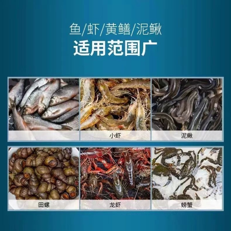 养鱼网箱鱼苗甲鱼大鱼养殖存鱼漂浮鱼护加密大号折叠鱼笼
