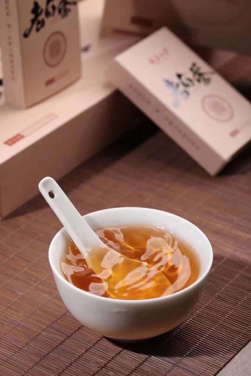 福鼎白茶2017年贡眉茶饼珍藏老白茶白牡丹非寿眉送人礼盒