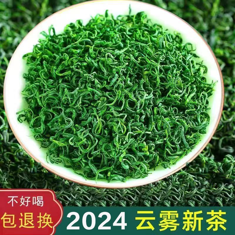 绿茶2024新茶正宗浓香型高山云雾绿茶特香高档茶叶