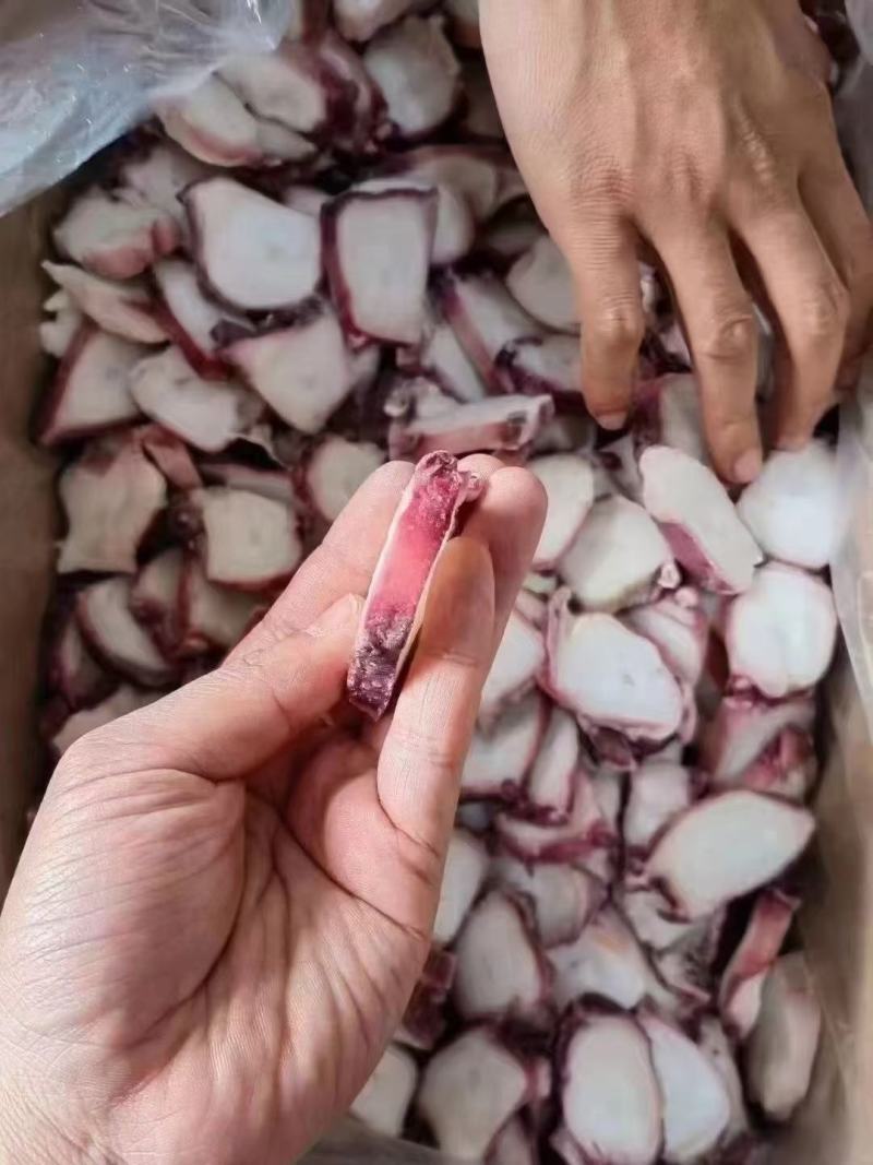 章鱼足八爪鱼切片火锅商用半成品适用火锅干锅寿司小刺身白心