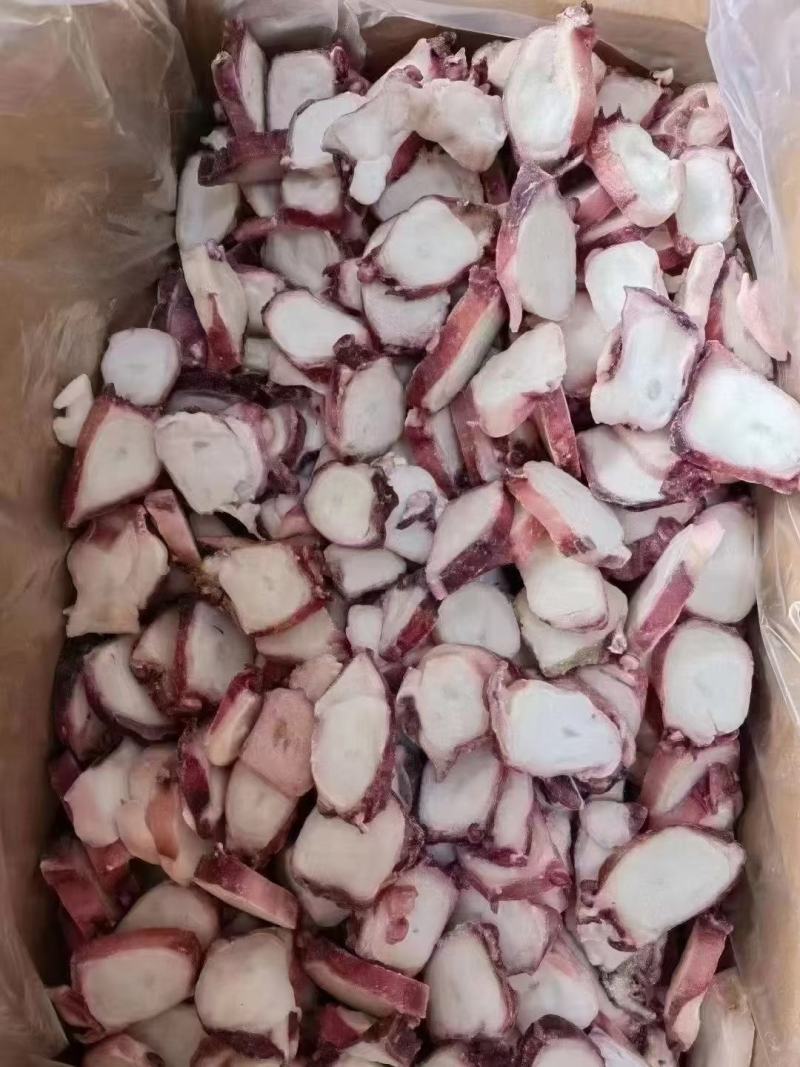 章鱼足八爪鱼切片火锅商用半成品适用火锅干锅寿司小刺身白心