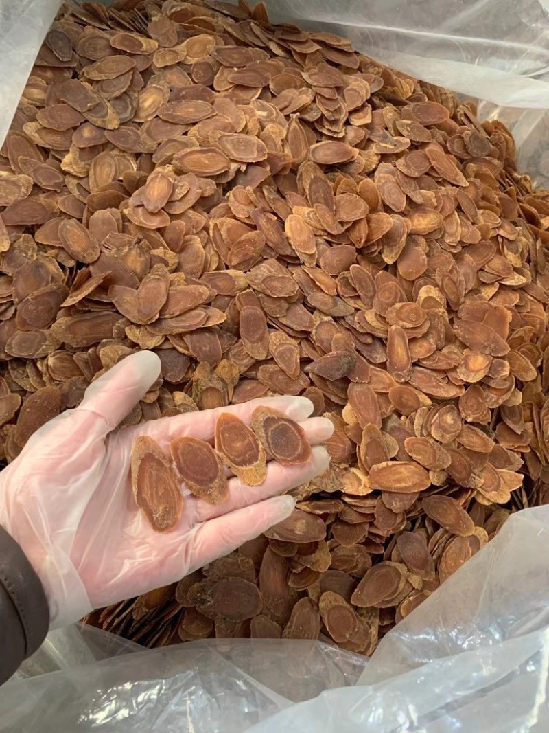 无糖红参大片7年根花纹老片一斤两瓶质量好