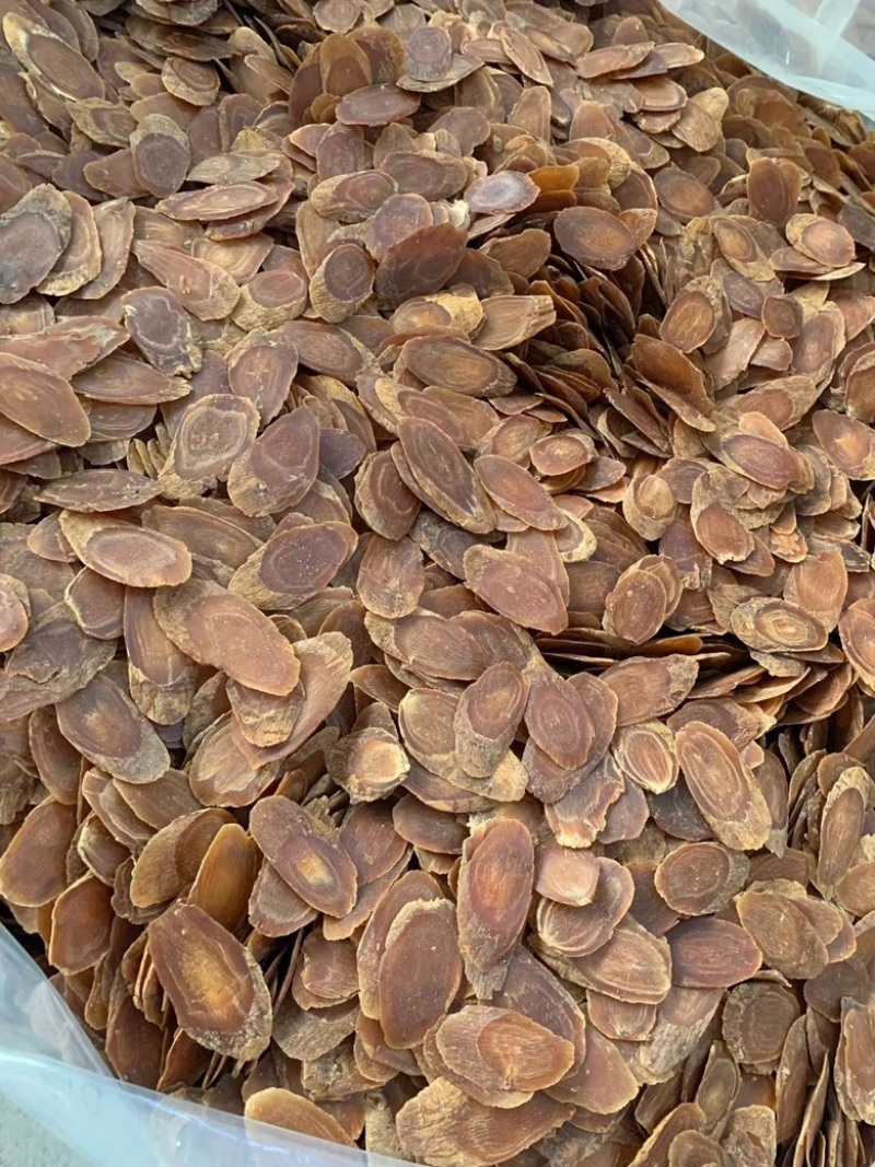 无糖红参大片7年根花纹老片一斤两瓶质量好