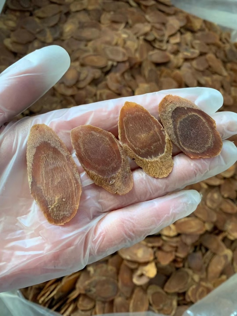无糖红参大片7年根花纹老片一斤两瓶质量好