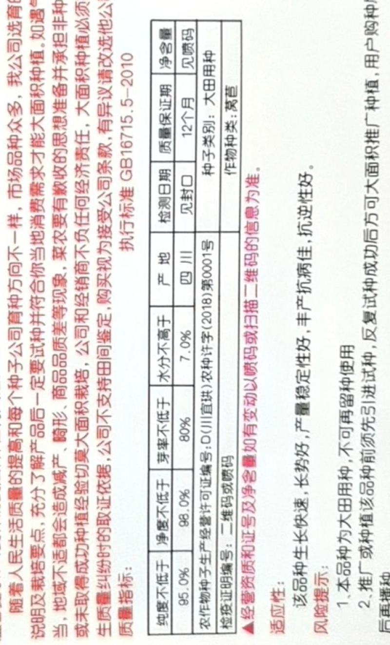 油麦菜种子靓美无斑香油麦菜耐寒耐热四季可种品质好