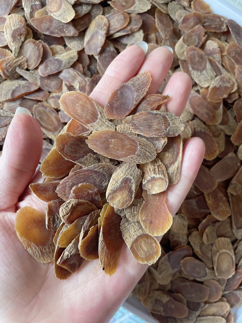 无糖红参片中片嘎嘎干花纹片老色片