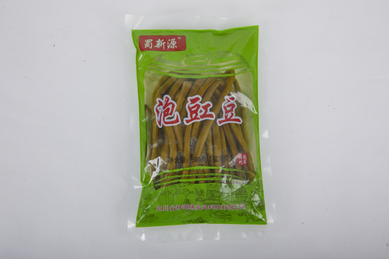 正宗四川蜀新源泡豇豆2千克袋装商用咸菜开胃菜下饭菜酸豆角
