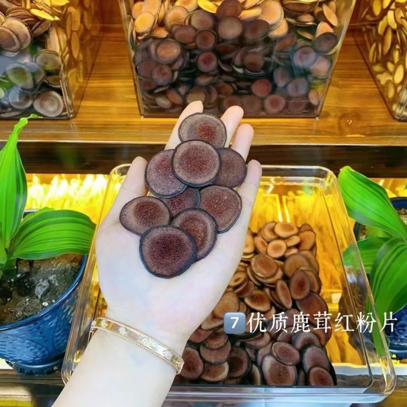 长白山鹿茸片梅花鹿茸片