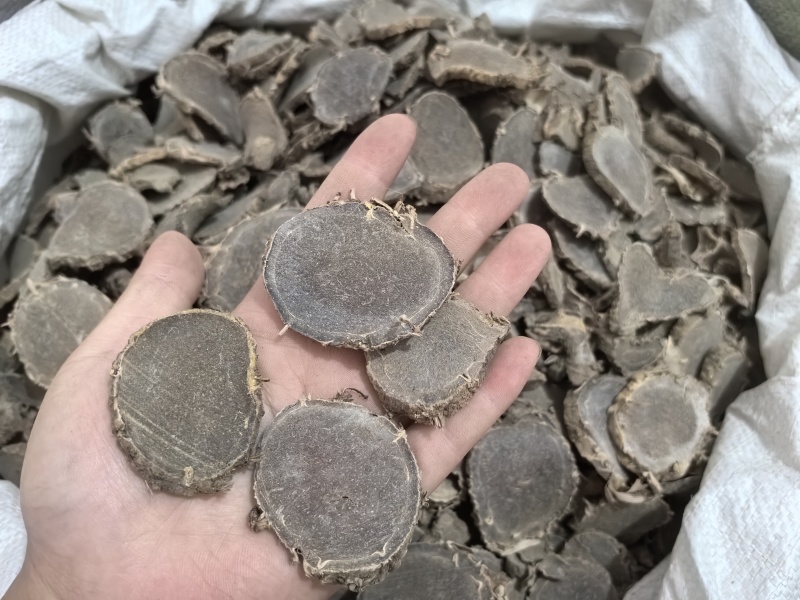 莪术文术大片莪术多种规格七彩百草中药材批发供应