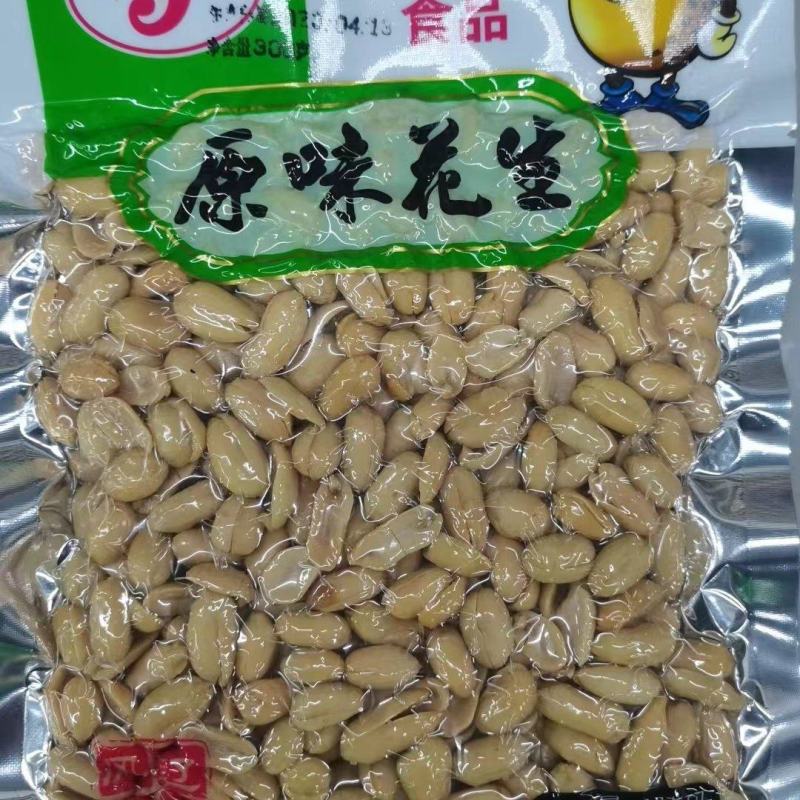 [标题]二豆花生原味/麻辣/五香/油炸300g袋装