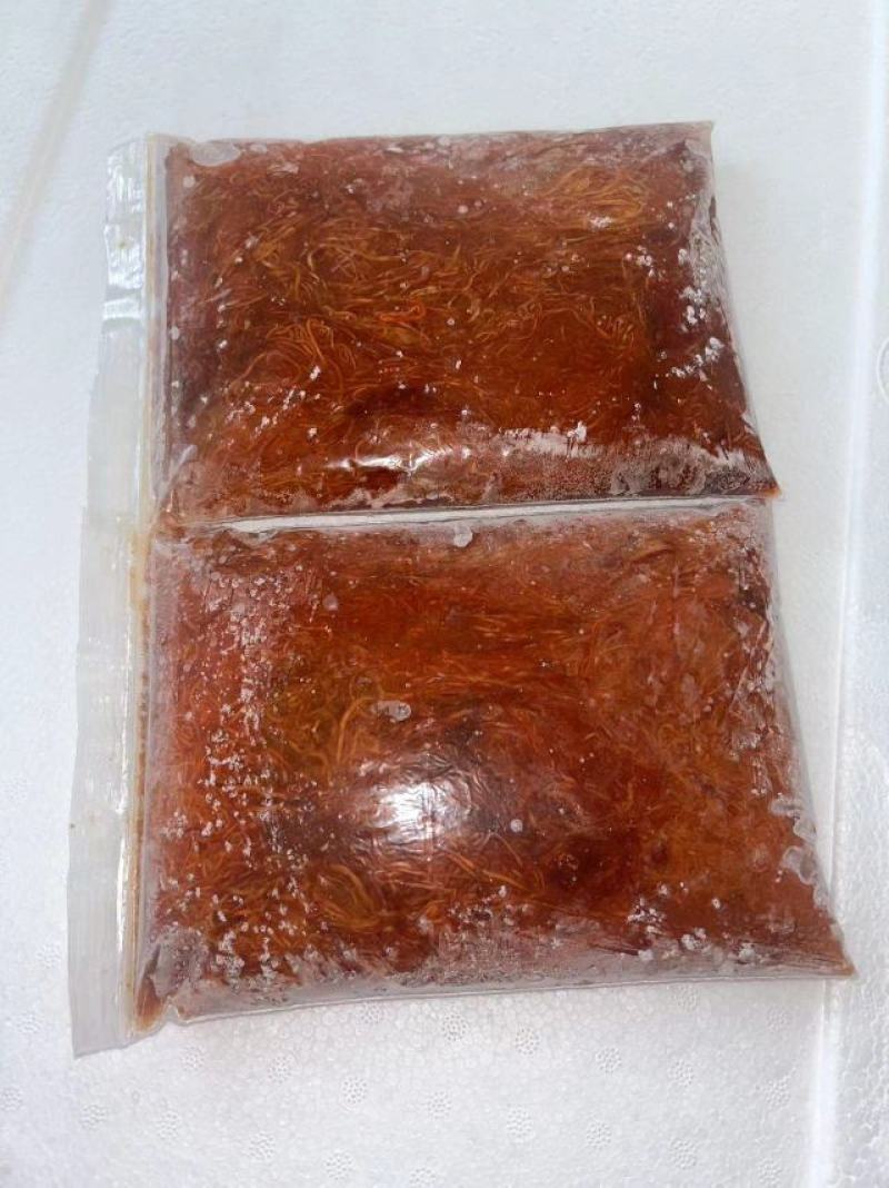 包邮海参卵新鲜冷冻海参卵海鲜辅食材料肠内脏海参籽