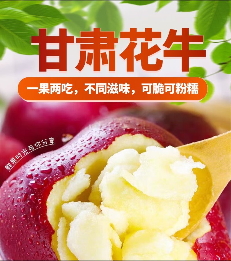 甘肃天水花牛苹果批发零售