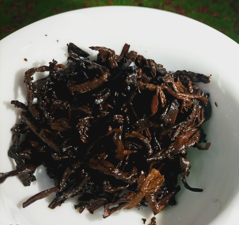 普洱茶熟茶老树熟茶，西2015年原料，2021年手工压饼